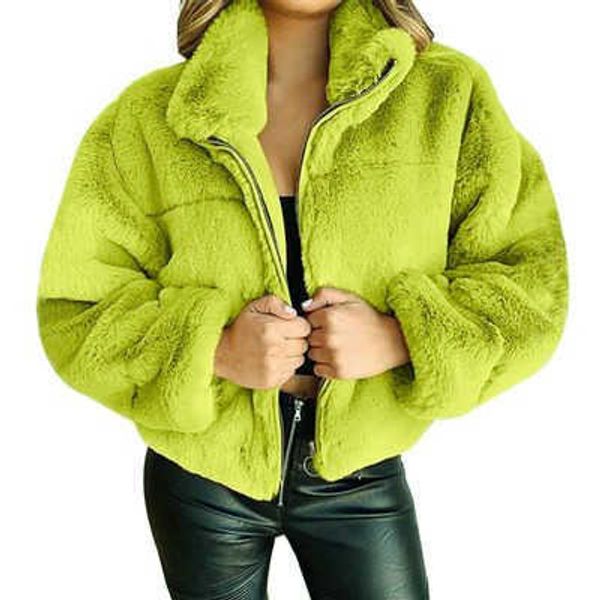 1 piece/drop shipping women's faux rabbit fur coat crop jackets full zip plush jacket imitation mink cashmere zipper outwear casual out, White
1 piece/drop shipping women's faux rabbit fur coat crop jackets full zip plush jacket imitation mink cashmere zipper outwear casual out, White