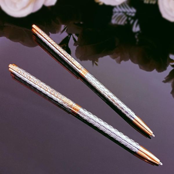 ballpoint pens luxury metal roller school business office signature gift pen writing student stationery supplies, Blue;orange
ballpoint pens luxury metal roller school business office signature gift pen writing student stationery supplies, Blue;orange