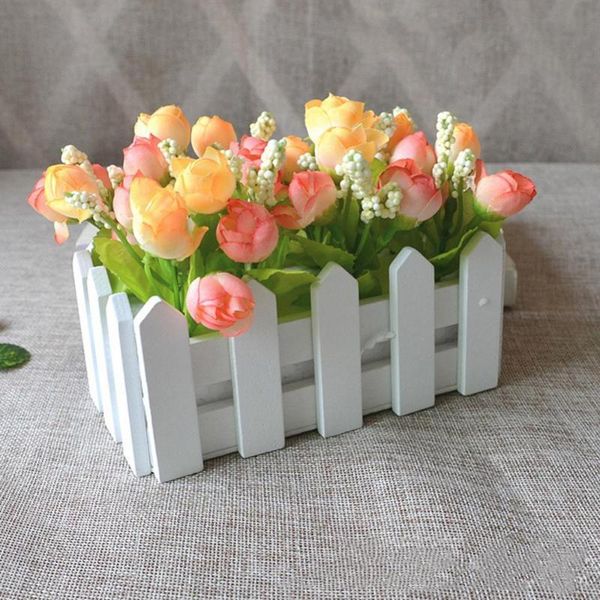fencing, trellis & gates 1 set white wooden fence artificial flower floral holder home garden decor christmas/halloween decoration flowers
fencing, trellis & gates 1 set white wooden fence artificial flower floral holder home garden decor christmas/halloween decoration flowers