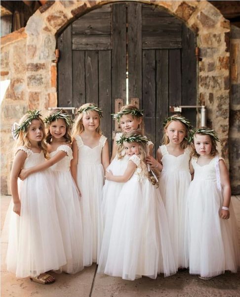 summer tulle flower girls' dresses for weddings 2021 off shoulder ankle length princess kids formal wear lovely baby communion gowns, White;blue
summer tulle flower girls' dresses for weddings 2021 off shoulder ankle length princess kids formal wear lovely baby communion gowns, White;blue