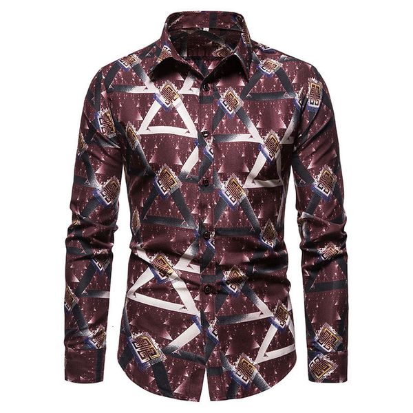 men's casual shirts ins mens autumn cotton dress geometry print long sleeved turn-down collar british style clothing 4o4a, White;black
men's casual shirts ins mens autumn cotton dress geometry print long sleeved turn-down collar british style clothing 4o4a, White;black