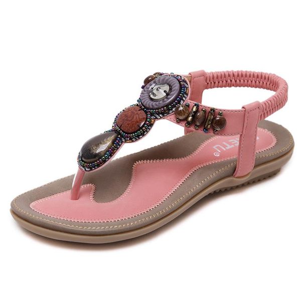 sandals summer 2021 women beach shoes fashion bohemian retro beaded large size ladies flat casual non-slip 2.5, Black
sandals summer 2021 women beach shoes fashion bohemian retro beaded large size ladies flat casual non-slip 2.5, Black