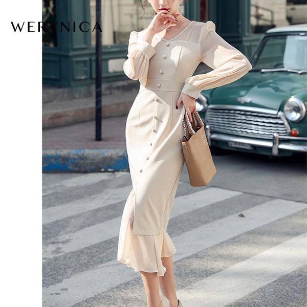 casual dresses werynica vintage pleated solid dress women elegant v-neck office lady long sleeve female spring summer midi party, Black;gray
casual dresses werynica vintage pleated solid dress women elegant v-neck office lady long sleeve female spring summer midi party, Black;gray