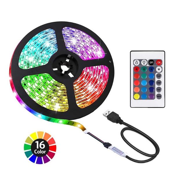 strips rgb led strip lights usb power/ battery powered colorful tv backlight smd waterproof bias lighting diy indoor decoration
strips rgb led strip lights usb power/ battery powered colorful tv backlight smd waterproof bias lighting diy indoor decoration