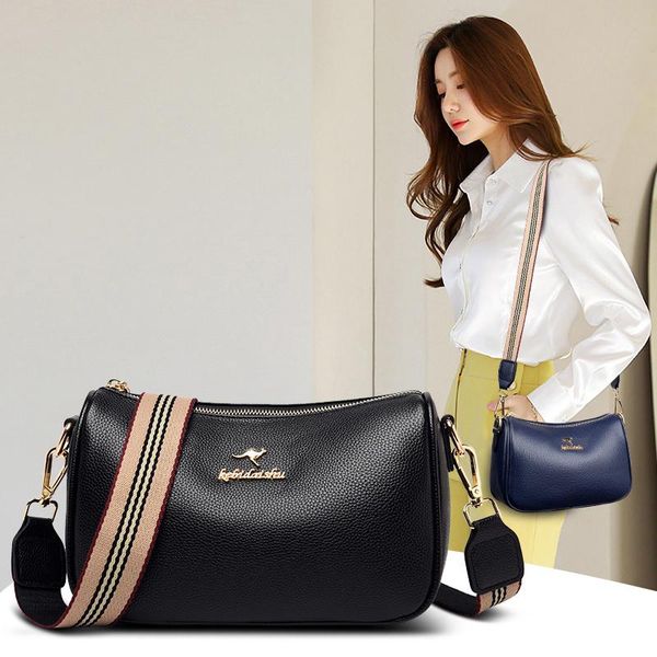 evening bags classic black crossbody handbag for women wide shoulder strap fashion simple messenger bag luxury soft leather
evening bags classic black crossbody handbag for women wide shoulder strap fashion simple messenger bag luxury soft leather