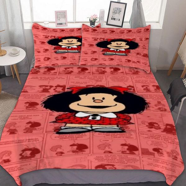 bedding sets cute cartoon mafalda us/europe/uk size quilt bed cover duvet pillow case 2-3 pieces baby children
bedding sets cute cartoon mafalda us/europe/uk size quilt bed cover duvet pillow case 2-3 pieces baby children