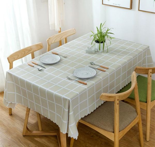 table cloth pvc plaid decorative tablecloth printed thick waterproof oilproof rectangular easy clean wedding cover dining
table cloth pvc plaid decorative tablecloth printed thick waterproof oilproof rectangular easy clean wedding cover dining
