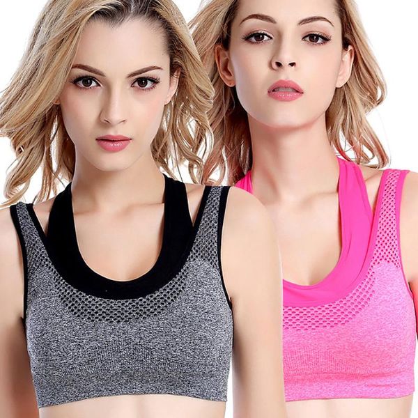 gym clothing double-layer professional half short vest shockproof fixed fitness running underwear fake two-piece yoga bra, White;black
gym clothing double-layer professional half short vest shockproof fixed fitness running underwear fake two-piece yoga bra, White;black