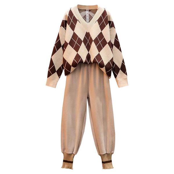 two piece dress large plus size sport warm suit winter women knitted 2 set sportwear pullover sweater+pocket pant outfits tracksuit, White
two piece dress large plus size sport warm suit winter women knitted 2 set sportwear pullover sweater+pocket pant outfits tracksuit, White