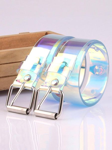 belts women belt transparent holographic colorful fashion waist with square buckle for dress pants jeans punk style waistband, Black;brown
belts women belt transparent holographic colorful fashion waist with square buckle for dress pants jeans punk style waistband, Black;brown
