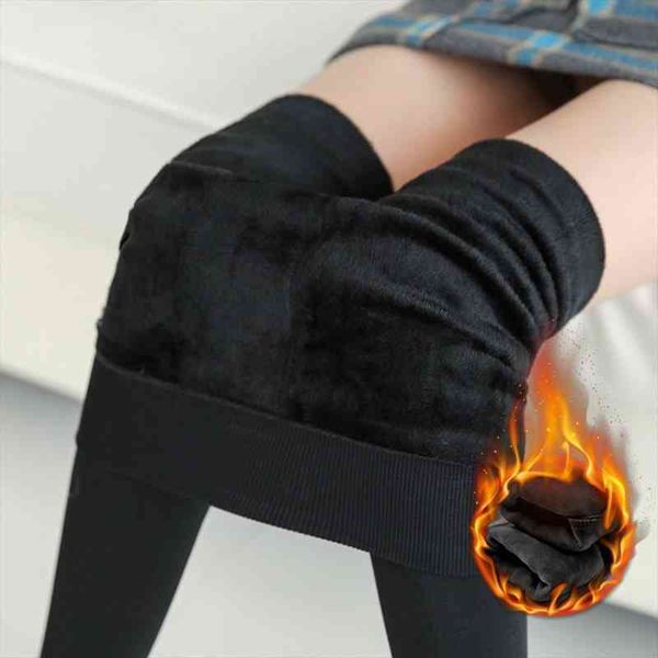 winter high waist thick velvet womens legging keep warm legings solid all-match leging push up elastic jeggings female, Black
winter high waist thick velvet womens legging keep warm legings solid all-match leging push up elastic jeggings female, Black