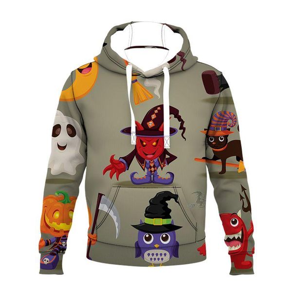 men's hoodies & sweatshirts vintage hoodie men fashion happy halloween harajuku casual pullover 3d print zipper/hoodie/sweatshirt/jacke, Black 
men's hoodies & sweatshirts vintage hoodie men fashion happy halloween harajuku casual pullover 3d print zipper/hoodie/sweatshirt/jacke, Black