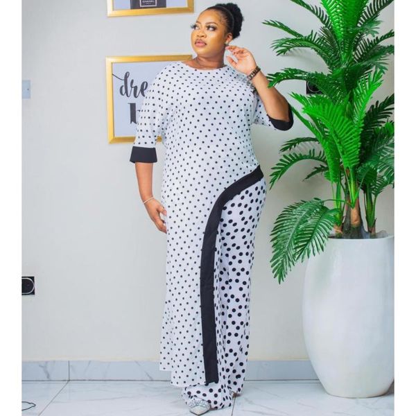 two piece matching set africa clothes african dashiki fashion dots suit trousers super elastic party for women outfits ethnic clothing, Red
two piece matching set africa clothes african dashiki fashion dots suit trousers super elastic party for women outfits ethnic clothing, Red