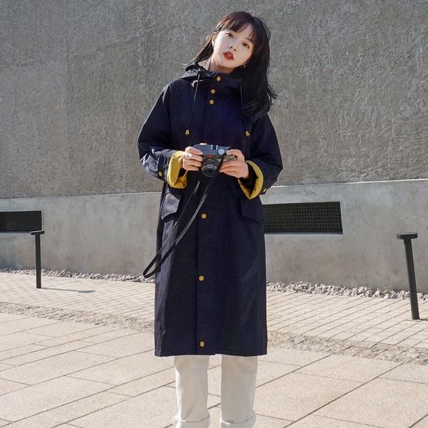 women's trench coats 2021 autumn women hooded windbreaker female zipper coat ladies solid color all-match jacket girls outwear, Tan;black
women's trench coats 2021 autumn women hooded windbreaker female zipper coat ladies solid color all-match jacket girls outwear, Tan;black