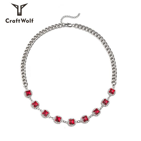 red wu yifan, the same mosaic necklace, rhinestone, hip hop short style, Silver
red wu yifan, the same mosaic necklace, rhinestone, hip hop short style, Silver