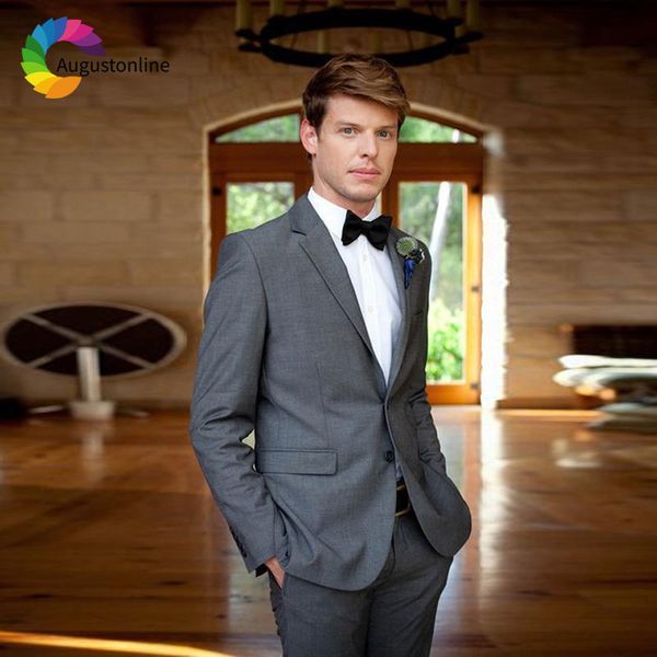 men's suits & blazers custom made grey men suit wedding for blazer masculino 2piece jacket pant casual prom wear slim fit groom tu, White;black
men's suits & blazers custom made grey men suit wedding for blazer masculino 2piece jacket pant casual prom wear slim fit groom tu, White;black