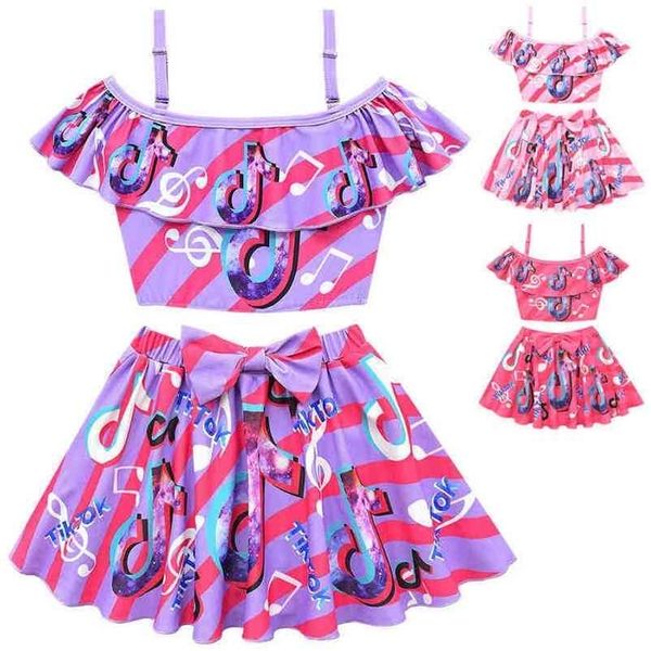 quick dry tiktok two piece swimsuit kids girls swimwear should off crop tank vest and swimming beach skirt clothing set color matching outf, Black
quick dry tiktok two piece swimsuit kids girls swimwear should off crop tank vest and swimming beach skirt clothing set color matching outf, Black