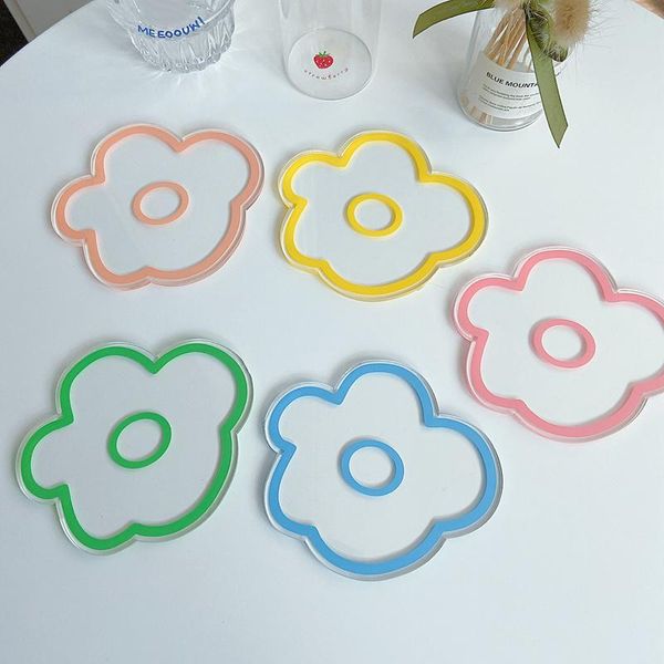 mats & pads cute flower shape coasters acrylic for drinks away from stain and scratches home kitchen mazi888
mats & pads cute flower shape coasters acrylic for drinks away from stain and scratches home kitchen mazi888