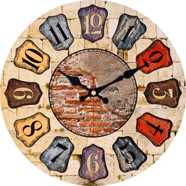 wall clocks 16 inch large wooden simple clock retro creative colorful arabic numerals rustic country classic antique battery
wall clocks 16 inch large wooden simple clock retro creative colorful arabic numerals rustic country classic antique battery
