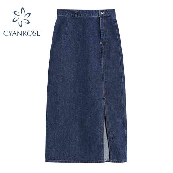 classic split denim jeans skirt women summer korean elegants a-line skirts streetwear high waist mid-calf length all-match jupe 210417, Black
classic split denim jeans skirt women summer korean elegants a-line skirts streetwear high waist mid-calf length all-match jupe 210417, Black
