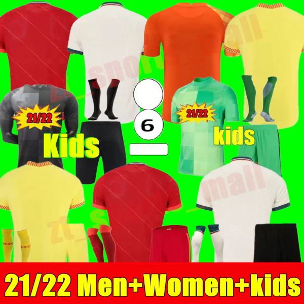 2021 2022 soccer jerseys home away 3rd mohamed 21 22 club football shirt lvp ladys child camisa de futebol gk goalkeeper men women kids kit, Black;yellow
2021 2022 soccer jerseys home away 3rd mohamed 21 22 club football shirt lvp ladys child camisa de futebol gk goalkeeper men women kids kit, Black;yellow
