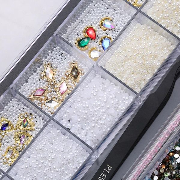 nail art decorations 094e 21 grids multi shapes with dual-ended dotting pen tweezers set diy nails manicure tool, Silver;gold
nail art decorations 094e 21 grids multi shapes with dual-ended dotting pen tweezers set diy nails manicure tool, Silver;gold