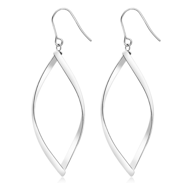 dangle & chandelier s specific shapes geometric rhombus spiral metal drop earrings for women titanium steel ear hook fashion, Silver
dangle & chandelier s specific shapes geometric rhombus spiral metal drop earrings for women titanium steel ear hook fashion, Silver