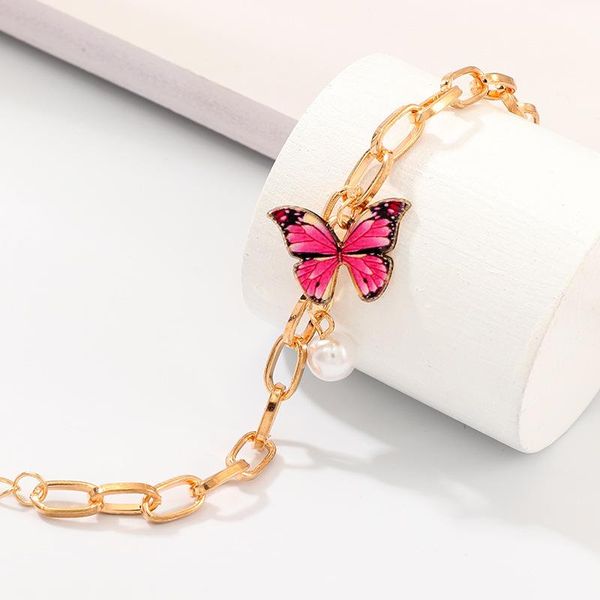 charm bracelets japanese and korean style creative fashion butterfly pendant pearl bracelet women 2021 chain trend, Golden;silver
charm bracelets japanese and korean style creative fashion butterfly pendant pearl bracelet women 2021 chain trend, Golden;silver