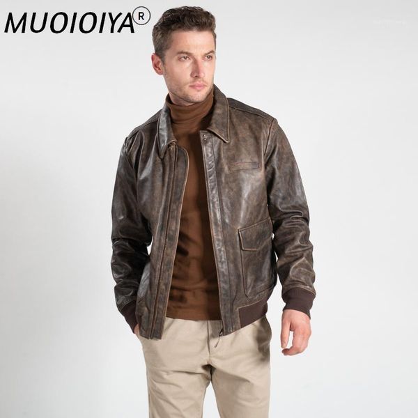 men's leather & faux ,brand mens 100% genuine jackets,casual classic us army a-2 cowhide jacket,vintage coat.flight clothes, Black
men's leather & faux ,brand mens 100% genuine jackets,casual classic us army a-2 cowhide jacket,vintage coat.flight clothes, Black