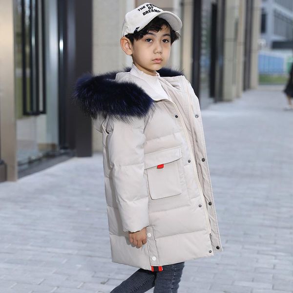 kids 8821 winter children's duck down outerwear&coats cap real fur warm boys jackets baby coat, Blue;gray
kids 8821 winter children's duck down outerwear&coats cap real fur warm boys jackets baby coat, Blue;gray
