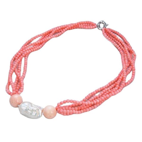 chokers jk charming bead-nucleated pearl pink coral necklace natural baroque pendant lady fashion jewelry, Golden;silver
chokers jk charming bead-nucleated pearl pink coral necklace natural baroque pendant lady fashion jewelry, Golden;silver