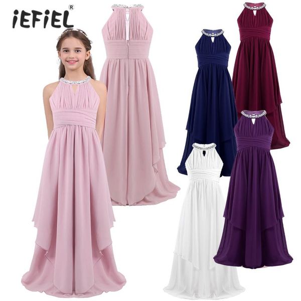 kids sleeveless chiffon bridesmaid pleated high waist princess girls dresses for party and wedding evening formal dress vestidos girl's, Red;yellow
kids sleeveless chiffon bridesmaid pleated high waist princess girls dresses for party and wedding evening formal dress vestidos girl's, Red;yellow