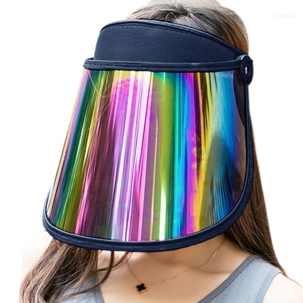 caps & hats women summer empty sun visor hat rainbow plastic panel uv protection adjustable angle large wide brim motorcycle beach cap n11, Yellow
caps & hats women summer empty sun visor hat rainbow plastic panel uv protection adjustable angle large wide brim motorcycle beach cap n11, Yellow