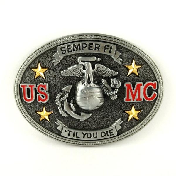 united states marine corps us mc "semper fi"" til you die" big belt buckle cowboy clip for accessories belts, Black;brown
united states marine corps us mc "semper fi"" til you die" big belt buckle cowboy clip for accessories belts, Black;brown