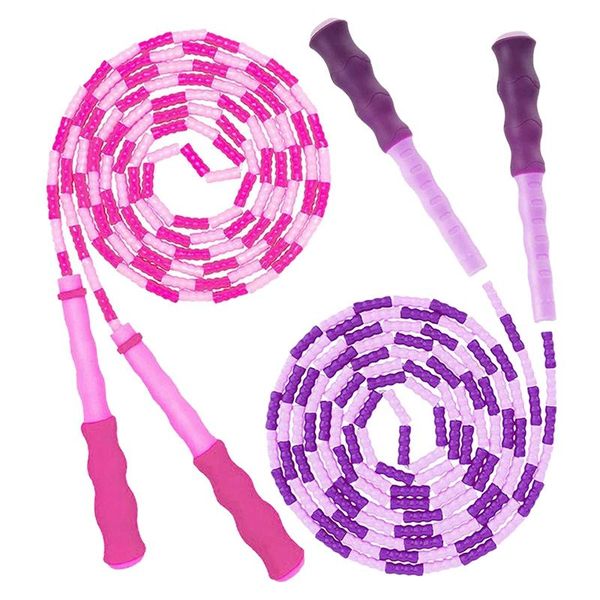 jump ropes -jump rope for kids adults-adjustable soft beaded skipping fitness,keeping fit,training,workout,weight loss,2 pack
jump ropes -jump rope for kids adults-adjustable soft beaded skipping fitness,keeping fit,training,workout,weight loss,2 pack