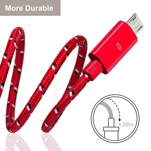braided nylon cell phone cables suitable for android micro type-c charging data connector 0.5/1/2/3 meter
braided nylon cell phone cables suitable for android micro type-c charging data connector 0.5/1/2/3 meter