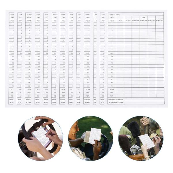 golf training aids 12pcs competition scorecard sports score cards for supply accessory
golf training aids 12pcs competition scorecard sports score cards for supply accessory