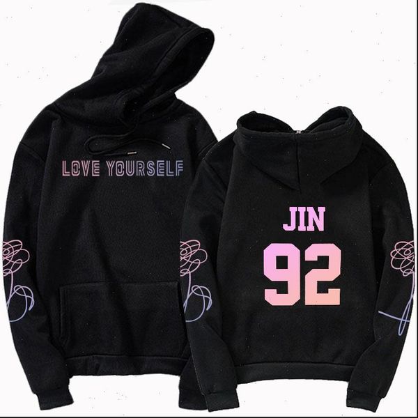 kpop number letter bangtan boys womens sweatshirt hoody love self key jung kook v suga jimin jhope rm harajuku top, Black
kpop number letter bangtan boys womens sweatshirt hoody love self key jung kook v suga jimin jhope rm harajuku top, Black