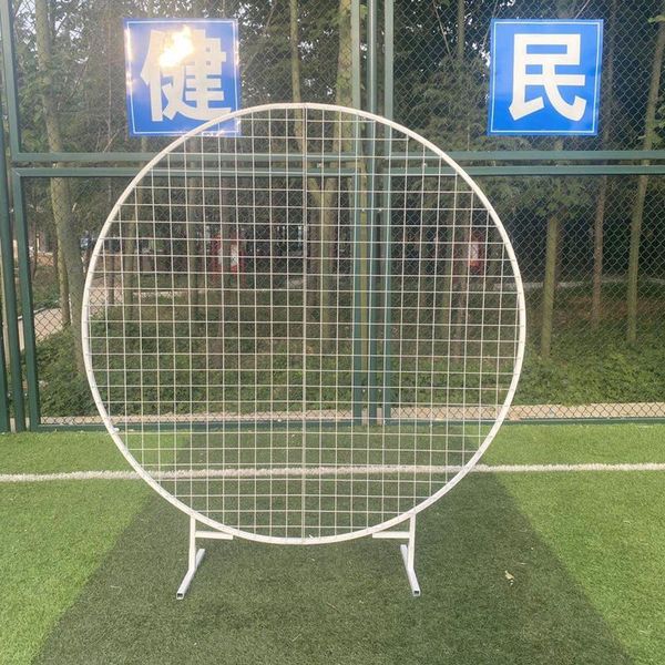 party decoration wedding round grid circle arch background for birthday year baby shower supplies
party decoration wedding round grid circle arch background for birthday year baby shower supplies