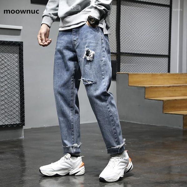 men's jeans 2021 arrival straight elastic men ,men's ankle-length pants,broken hole style skinny, Blue
men's jeans 2021 arrival straight elastic men ,men's ankle-length pants,broken hole style skinny, Blue