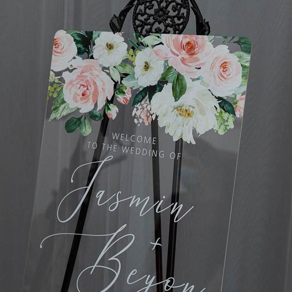 personalized acrylic welcome wedding sign mariage custom floral wreath panel for rustic decoration engrament board party
personalized acrylic welcome wedding sign mariage custom floral wreath panel for rustic decoration engrament board party