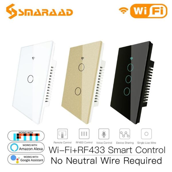 smart home control single fire wifi rf433 wall switch wireless life tuya remote no neutral wire work with alexa multicolour
smart home control single fire wifi rf433 wall switch wireless life tuya remote no neutral wire work with alexa multicolour