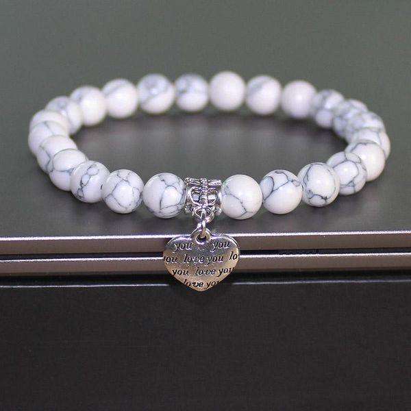 charm bracelets boho handmade fashion 8mm natural stone beads green turquoises bracelet heart love gifts for women yoga jewelry, Golden;silver
charm bracelets boho handmade fashion 8mm natural stone beads green turquoises bracelet heart love gifts for women yoga jewelry, Golden;silver