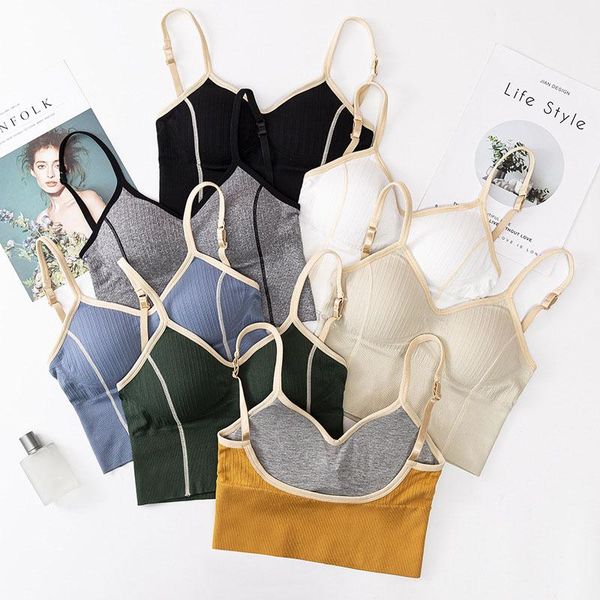 camisoles & tanks summer women tank crop seamless u-shaped back tube female girls sports underwear bra, Black;white
camisoles & tanks summer women tank crop seamless u-shaped back tube female girls sports underwear bra, Black;white