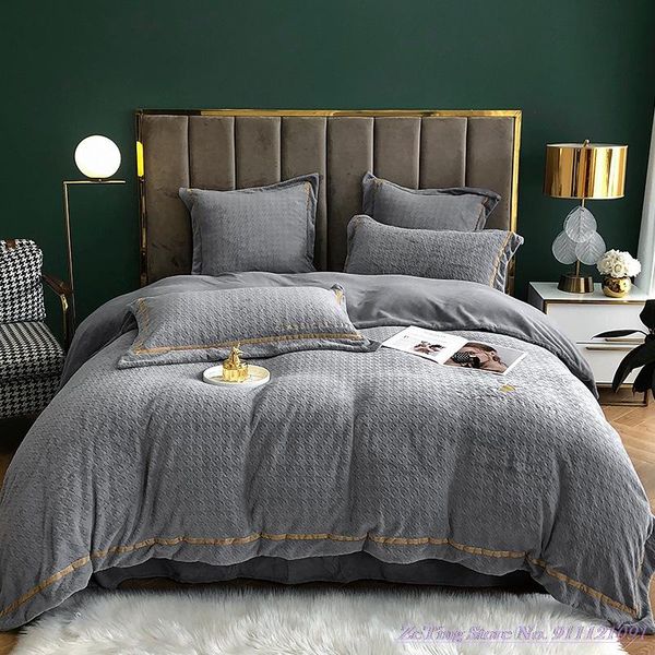 bedding sets super winter set nordic simple milk velvet coral double-sided thick flannel duvet cover 1.8m bedsheet 4pcs
bedding sets super winter set nordic simple milk velvet coral double-sided thick flannel duvet cover 1.8m bedsheet 4pcs