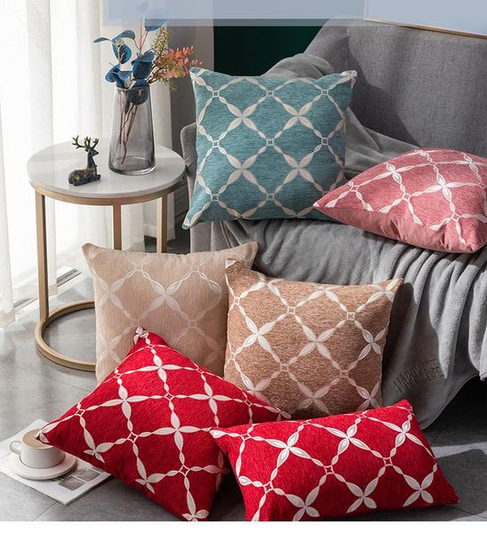 cushion/decorative pillow chenille woven rhombus cushion cover geometric simple red sofa decoration pillowcase bedside chair backrest
cushion/decorative pillow chenille woven rhombus cushion cover geometric simple red sofa decoration pillowcase bedside chair backrest