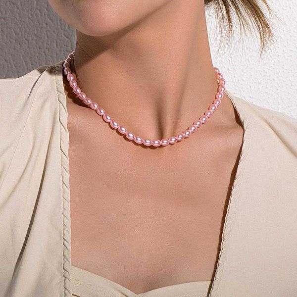 designer necklace pink pearl for women choker collar statement virgin mary coin crystal pendant women jewelry, Silver
designer necklace pink pearl for women choker collar statement virgin mary coin crystal pendant women jewelry, Silver