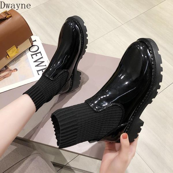 boots british style wild female 2021 spring and autumn high to help small shoes thick socks women, Black
boots british style wild female 2021 spring and autumn high to help small shoes thick socks women, Black