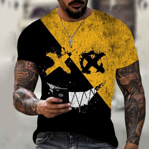 2021 sell new xxoo 3d printing men's t-shirt summer casual harajuku hip-hop short-sleeved street fashion round neck t-shirt, White;black
2021 sell new xxoo 3d printing men's t-shirt summer casual harajuku hip-hop short-sleeved street fashion round neck t-shirt, White;black