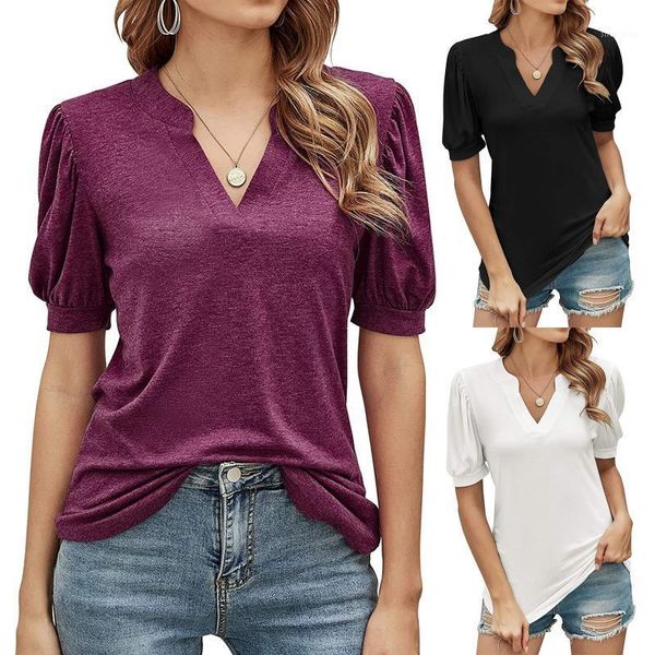 women's t-shirt summer t shirt women casual fashion v-neck solid color t-shirts ladies loose short-sleeve ropa de mujer 2021, White
women's t-shirt summer t shirt women casual fashion v-neck solid color t-shirts ladies loose short-sleeve ropa de mujer 2021, White